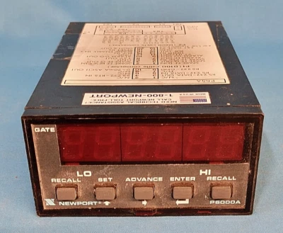 MEDIDOR DE PROCESO NEWPORT ELECTRONICS M/N: P64A VOLTIOS: 9,5-32VDC VATIOS: 3 Foto 1 de 4