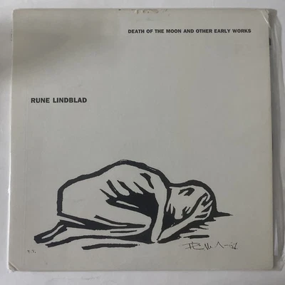 RUNE LINDBLAD -DEATH OF THE MOON AND OTHER EARLY WORKS- 1989 US LP, EXPERIMENTAL - Image 1 of 4