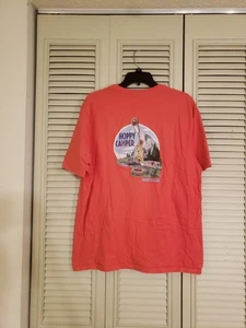 Tommy Bahama Shirt Herren L rot "Hoppy Camper" Bier Tee Kurzarm LESEN! - Bild 1 von 6