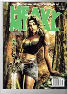 HEAVY METAL MAGAZINE Mar. 2007 Bertolini Cover, Royo, Trevino, Azpiri Art, NM - Picture 1 of 3