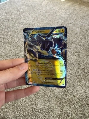 THUNDURUS EX 38/116 Rare 2014 World Championships Pokemon - Image 1 of 2