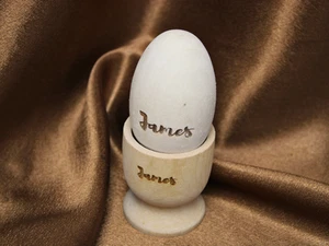 Personalised Engraved Handmade Easter Egg Gift Tag - Picture 1 of 8