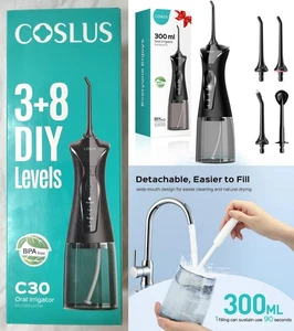 COSLUS C30 Recargable Portátil Inalámbrico Agua Hilo Dental Cuidado Dientes FC5360 - Imagen 1 de 5