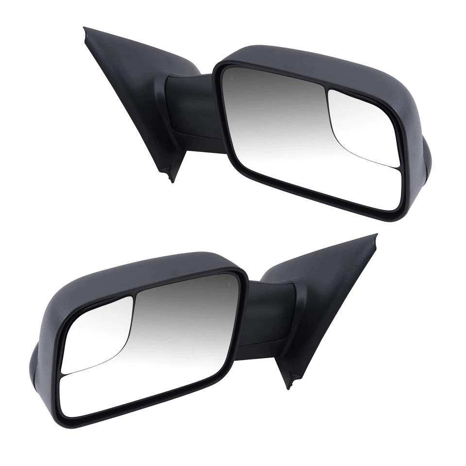 Fits 2002-2008 Ram 1500 Power Mirror Heated Manual Fold Set 2003-2009 Ram 2500 Foto 1 de 4