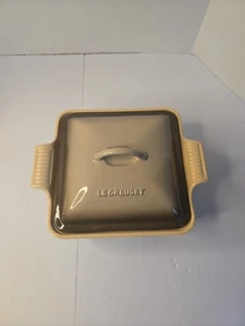 Le Creuset Steinzeug Heritage bedeckt quadratische Kasserolle, 9 Zoll, - Bild 1 von 9