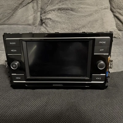 VW T6.1 Radio Bluetooth DAB+ Kamera APP 3CN035869A Display defekt - Bild 1 von 4