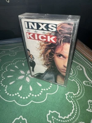 INXS Kick Cassette Tape 1987 Foto 1 de 4