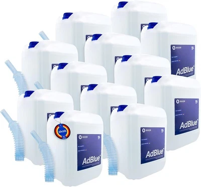 AdBlue 100L SCR Harnstofflösung ISO 22241 + Ausgießer Dieselmotoren BAUER BLUE