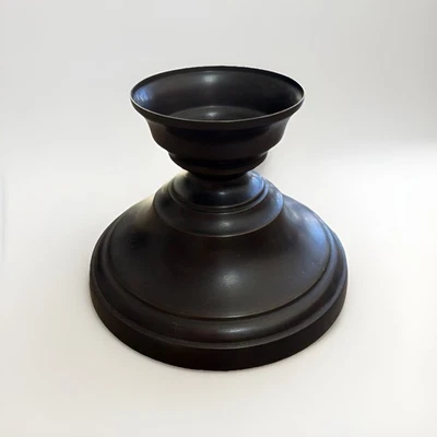 Soporte candelabro pilar herrajes de restauración acabado antiguo Foto 1 de 4