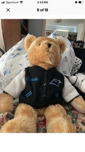 Carolina Panthers Stuffed Bear - Picture 1 of 1