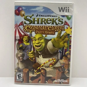Nintendo Wii Shrek’s Carnival Craze Party Spiele komplett CIB 2008 Party - Bild 1 von 4