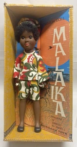 MALAIKA African Fashion Doll By Shindana Swahili Angel 1969 - NIB / NRFB - Picture 1 of 2