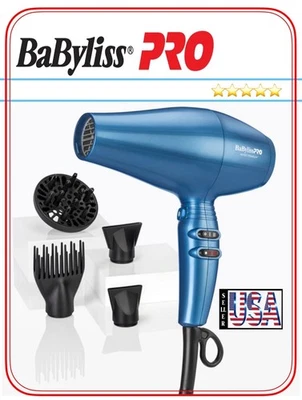 Nuevo, BaByliss PRO Nano Titanium Turbo Xtreme Secador Profesional, BaByliss Foto 1 de 4