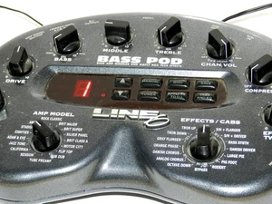 LÍNEA 6 BASS POD BASS AMP MODELADOR Y PROCESADOR MULTIEFECTOS LISTO PARA USAR - Imagen 1 de 5
