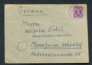 Germany - AMG - British Zone : Nice cover from 1946 - Jever - used - Picture 1 of 2