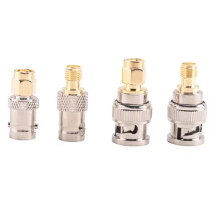 2X (zestawy SMA do BNC 2 zestawy adapterów zestawy przyłączeniowe do radia SDR Ham UV-5R U1630 - Zdjęcie 1 z 10