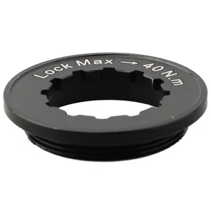 None Lockring Bicycle Bicycle Bicycle Centerlock Black Hot Sale New 1PC - Picture 1 of 17
