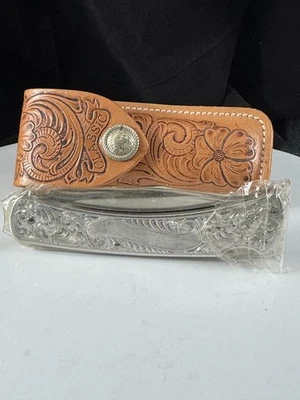 Vintage Buck Classic 111 3 Dot Mint New Knife is still in original plastic - Image 1 of 4