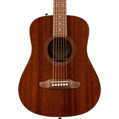 Guitarra Acústica Fender California Standard Redondo Mini Dreadnought, Natural Foto 1 de 4