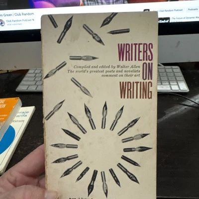 Writers on Writing by Walter Allen First 1st Edition 1949 - Image 1 of 3