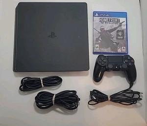 Consola Sony PlayStation 4 Slim PS4 1TB Negra CUH-2215B Probada con Paquete de Juego - Imagen 1 de 17
