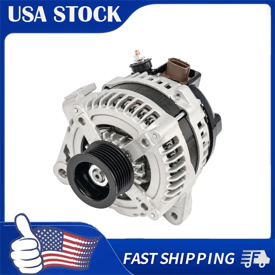 Alternador compatible con Toyota RAV4 2L 1982 01-2003 Toyota Corolla todo motor 100 amperios Foto 1 de 4