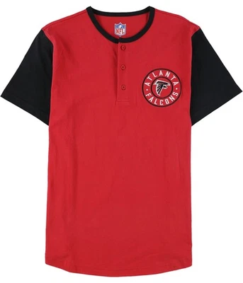 Camisa Henley de los Atlanta Falcons de la NFL para hombre, roja, mediana Foto 1 de 2