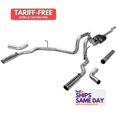 Flowmaster FLO17417 Exhaust System Kit fits Ford Fullsize Truck 2004-08 Performa - Image 1 of 4