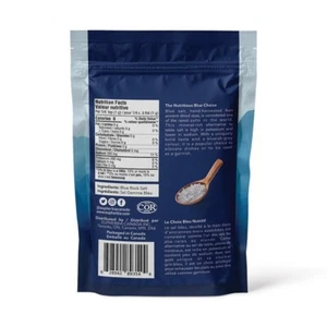 Blue Salt, Coarse, Natural Rare Mineral, High Potassium, Lower Sodium - Picture 1 of 5