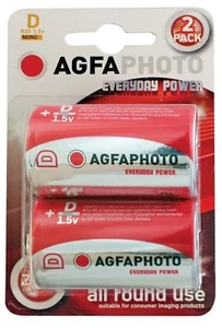 Agfa Photo Zinkchlorid Akku (Typ D Menge 2) - Bild 1 von 2