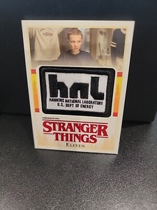 2018 Topps Stranger Things Manufactured Patch Eleven #P-11 Patch 0ad