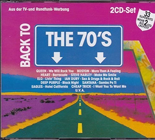 Back to the 70's (1991, EMI) Queen, Heart, ELO, Deep Purple, Eagles, Sa.. [2 CD] - Bild 1 von 1