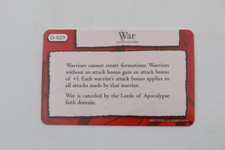 War D-029 Mage Knight Dark Riders SPELL CARD