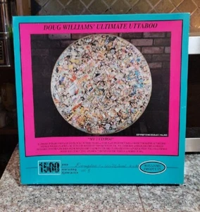 Very Rare Doug Williams Ultimate UTTABOO 1,500 Pc. Jigsaw Puzzle Sealed 24"x 32" - Picture 1 of 7