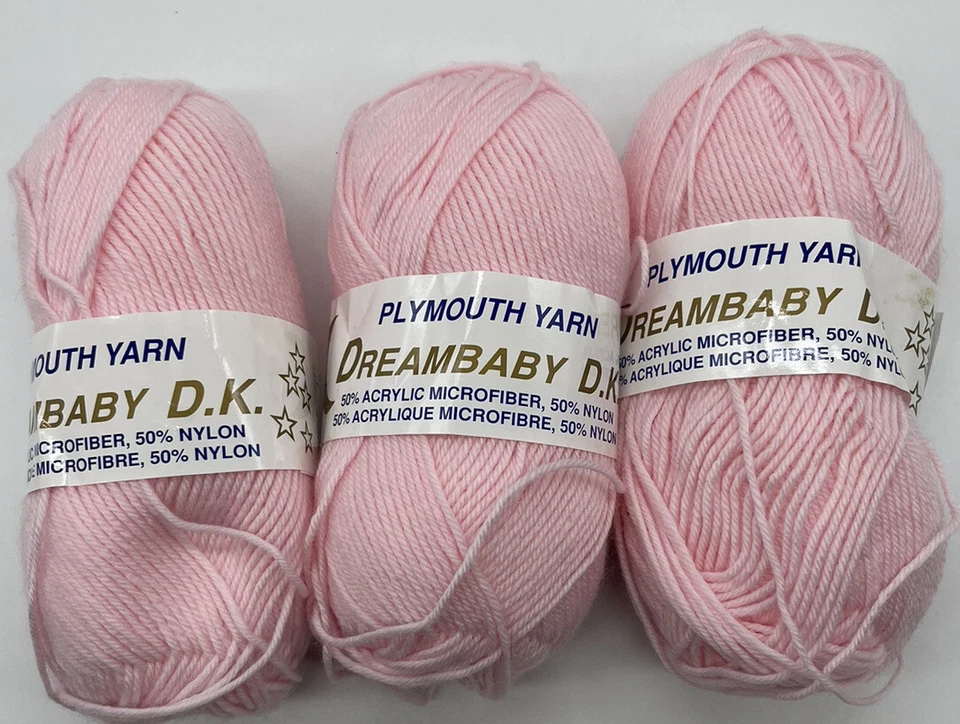 Hilo Plymouth Dreambaby DK "rosa" 3 madejas #607 Foto 1 de 1