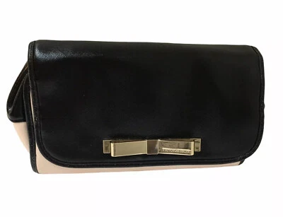 Victoria's Secret косметический розовый черный вися складной путешествий косметики чехол сумка - Изображение 1 из 4