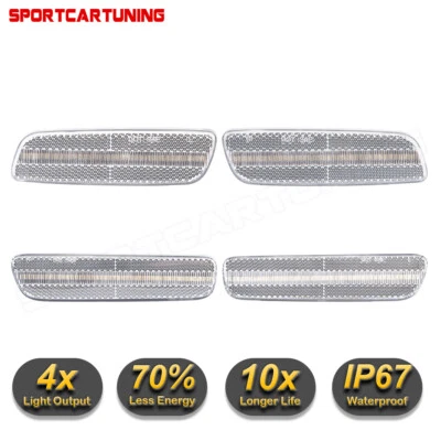 For Toyota Lexu 2001-2005 GS300 GS430 GS400 IS300 LED Side Marker Parking Light  - Imagem 1 de 4