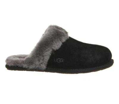 Женские туфли UGG Scuffette II тапочки черный каштан розовый эспрессо леопард - Изображение 1 из 2