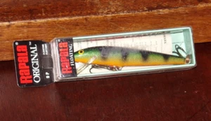 Señuelo de pesca flotante Rapala 9-P perca amarilla vientre 3 1/2", 3/16 oz - Imagen 1 de 2