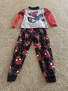 Marvel Kids Spiderman Pajamas night Shirt and Pajama Multicolor Size XS - Picture 1 of 2