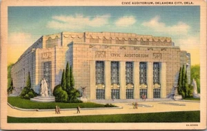 CIVIC AUDITORIUM Oklahoma City, OK Postcard - Picture 1 of 2