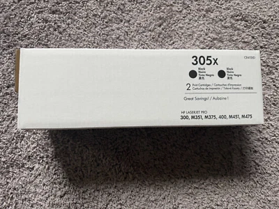 Картриджи с тонером HP 305x CE410XD 2 шт. LaserJet - Изображение 1 из 4