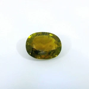 13.65 Carat-NATURAL COPPER BEARING TOURMALINE oval 16x13 mm LOOSE GEMSTONES - Picture 1 of 5