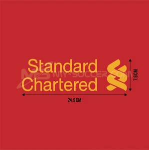 STANDARD CHARTERED front sponsor Reproduction (Liverpool Home 2012-13) - Picture 1 of 5
