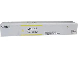 Genuine Canon 1001C003AA (GPR-56) Yellow Toner Cartridge New Factory Sealed - Afbeelding 1 van 12