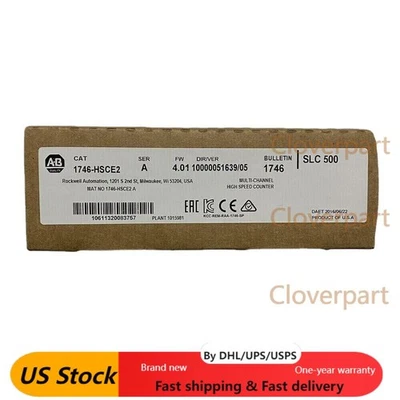 AB 1746-HSCE2 SER A Multi-Channel High Speed Counter Module US Free Tax - Image 1 of 4