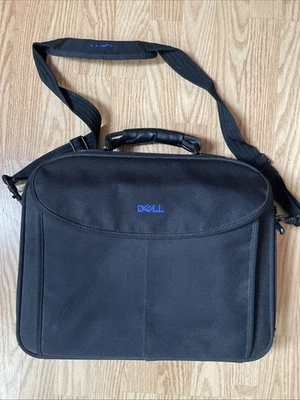 Dell 17” Computadora Laptop Estuche de Transporte Maletín Bolso de Hombro Negro  Foto 1 de 2