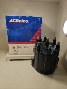 NOS AC DELCO D341 6 DISTRIBUTOR CAP GM 1979208 6CYL New In Box  - Picture 1 of 4