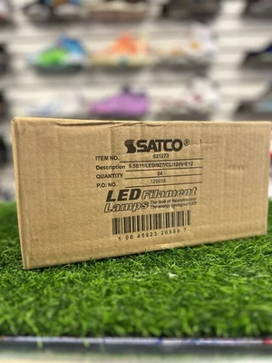 Satco S21213 5.5w G16.5 Globe LED 3000K Candelabra Base Dimmable 60w (24 Bulbs) - Image 1 of 4