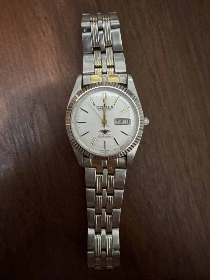 Reloj Pulsera Hombre Vintage Citizen Automático Águila 21 Joyas Día/Fecha Hecho en Japón” Foto 1 de 3